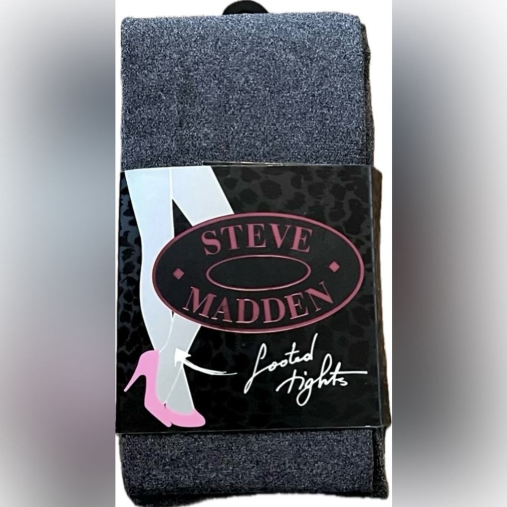 Steve Madden footed tights. For Height 4’10 - 5’8. Weight: 90-145 pounds. NWT